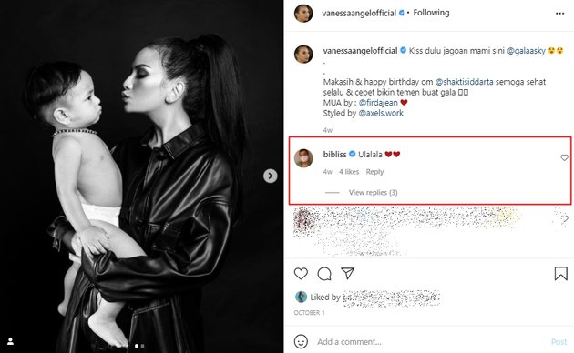Full of Love, This is a Collection of Sweet Interactions between the Late Vanessa Angel & Bibi Ardiansyah on Instagram: Joking Around - Write Sweet Comments