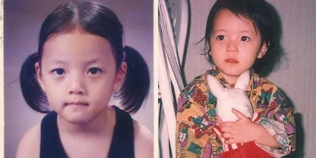 foto masa kecil idol k-pop, foto masa kecil leader idol k-pop