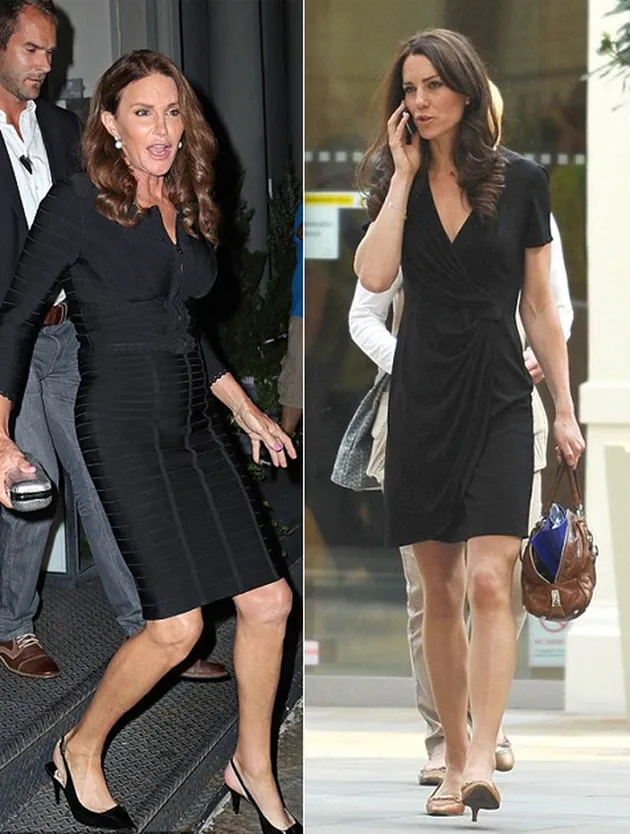 Caitlyn Jenner - Kate Middleton kembaran baju