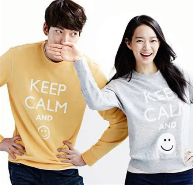 Kim Woo Bin dan Shin Min Ah Pakai Sweater