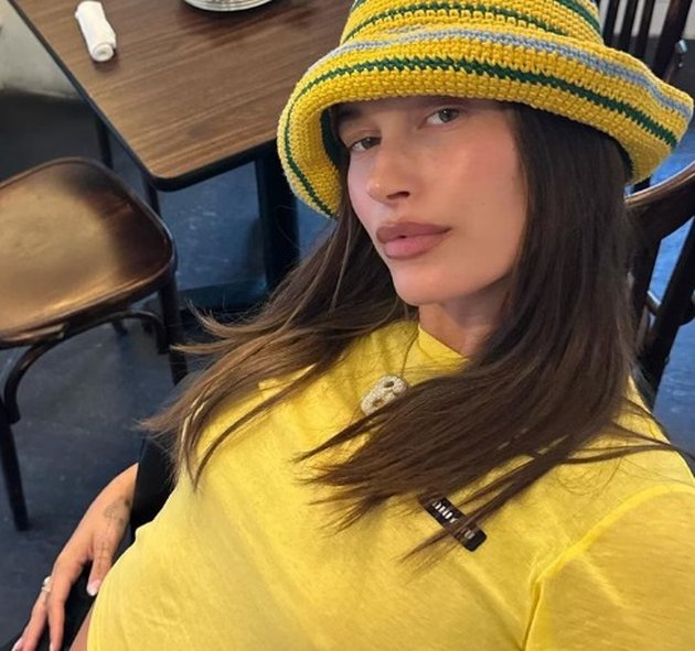 Showing a Growing Belly, Hailey Bieber Shares the Latest News About Her Pregnancy
