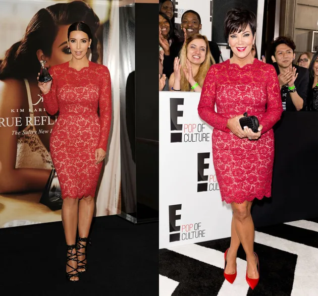 Kim Kardashian - Kris Jenner