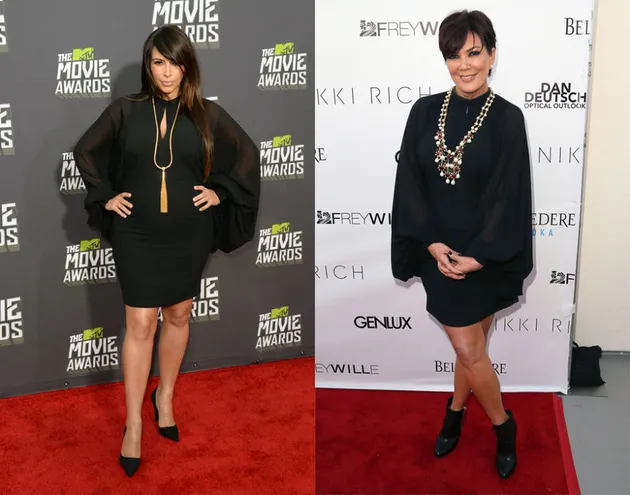 Kim Kardashian - Kris Jenner