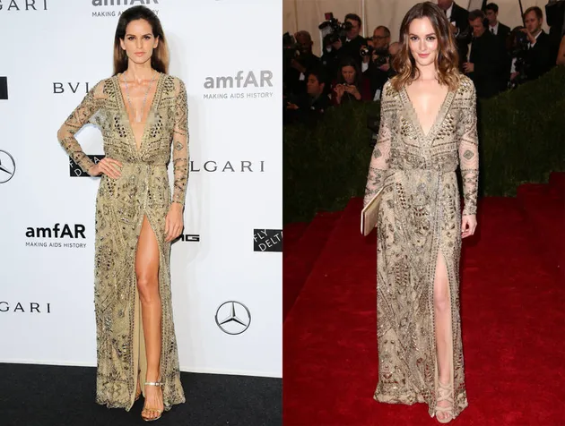 Izabel Goulart - Leighton Meester