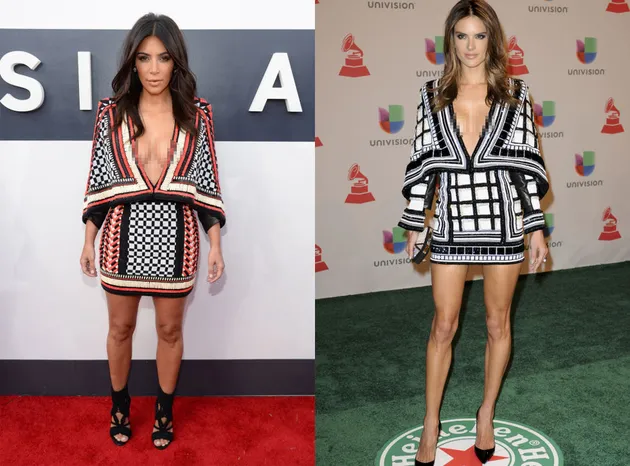 Kim Kardashian - Alessandra Ambrosio