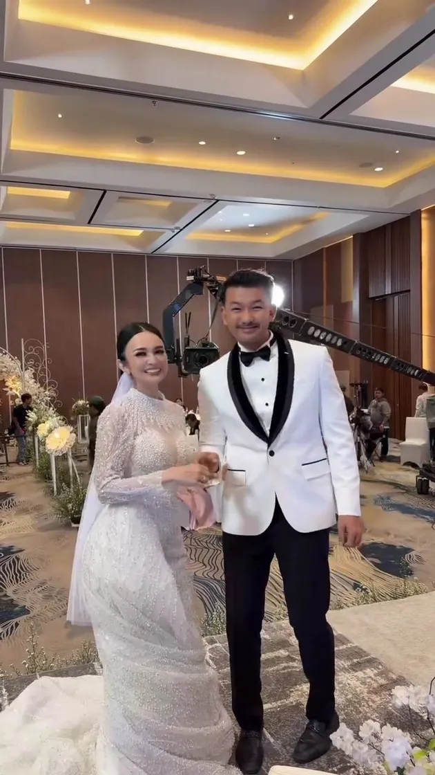 'Resepsi pernikahan' Michelle Ziudith dan Rio Dewanto