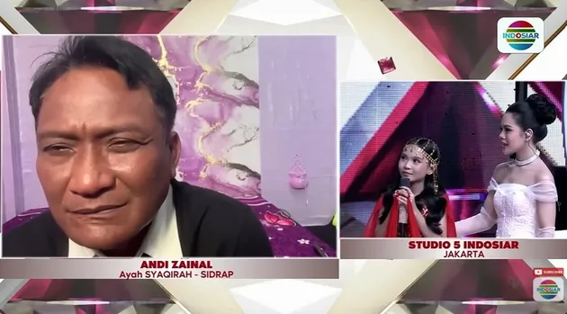 Syaqirah D'Academy 7 VC dengan Sang Ayah