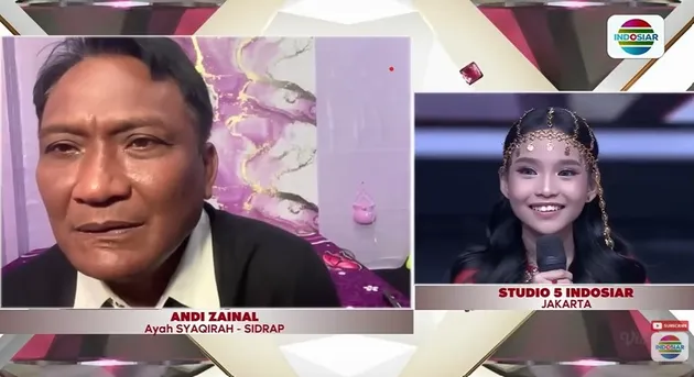 Wajah Ayah Syaqirah D'Academy 7