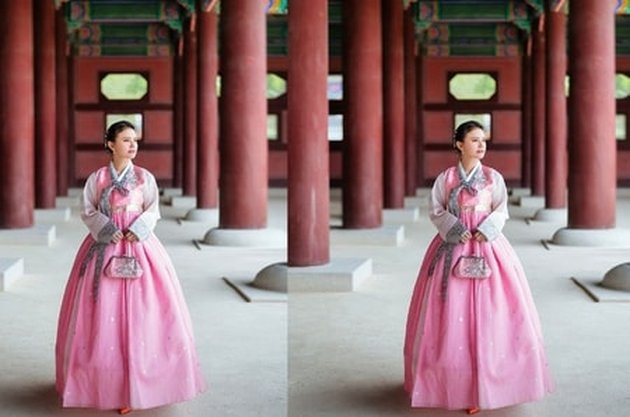 The Charm of a Row of Beautiful Indonesian Celebrities Wearing Hanbok, from Pevita Pearce to Natasha Wilona Perfect for Acting in Korean Dramas
