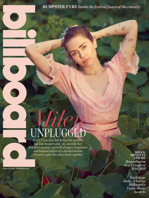 Miley Cyrus Billboard 2017