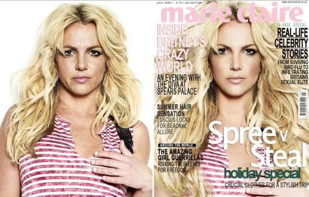Britney Spears Photoshop Fail