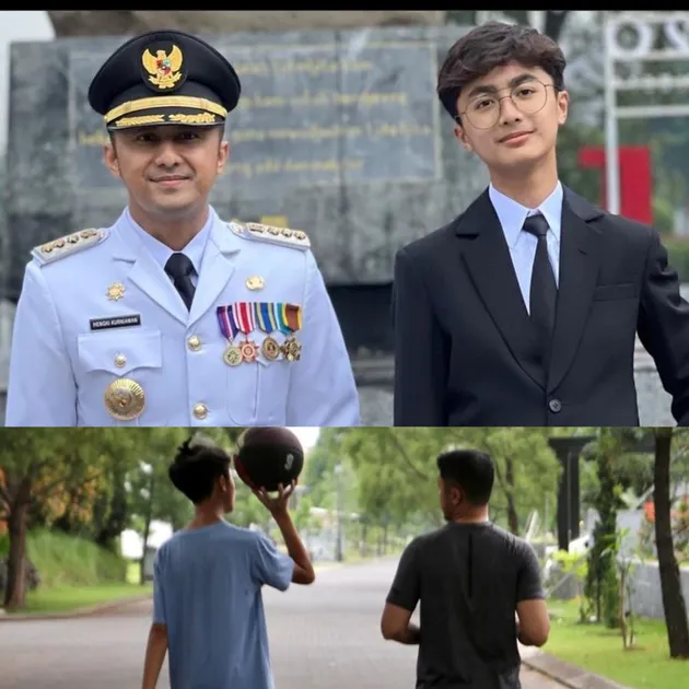 Potret kembar ayah dan anak artis Indonesia yang plek ketiplek