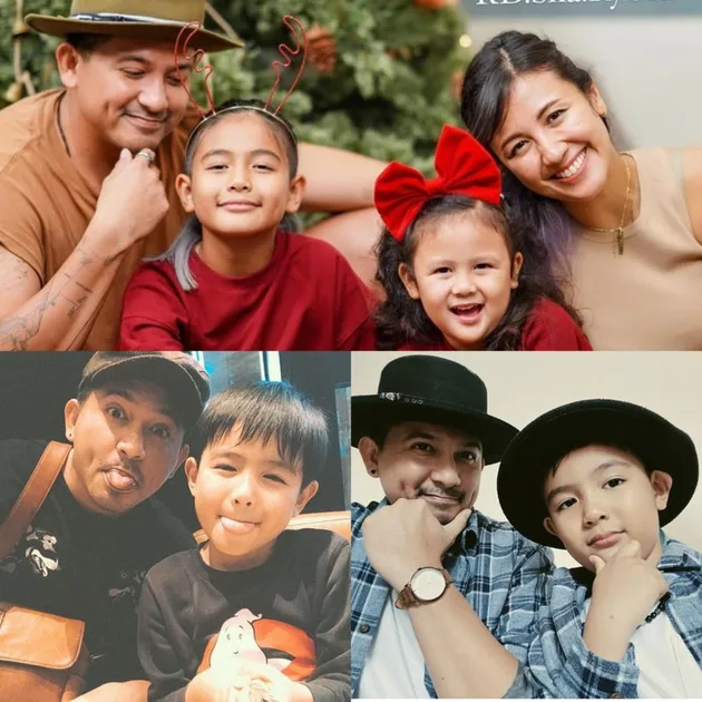 Potret kembar ayah dan anak artis Indonesia yang plek ketiplek