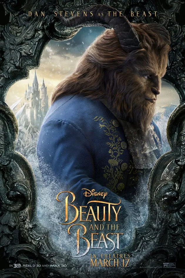 poster karakter beauty and the beast