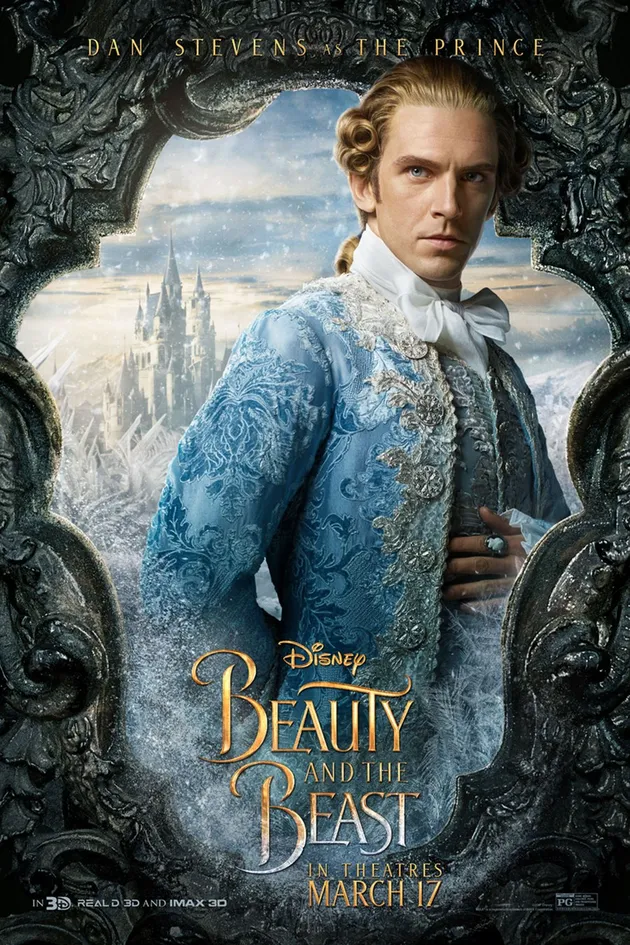 poster karakter beauty and the beast