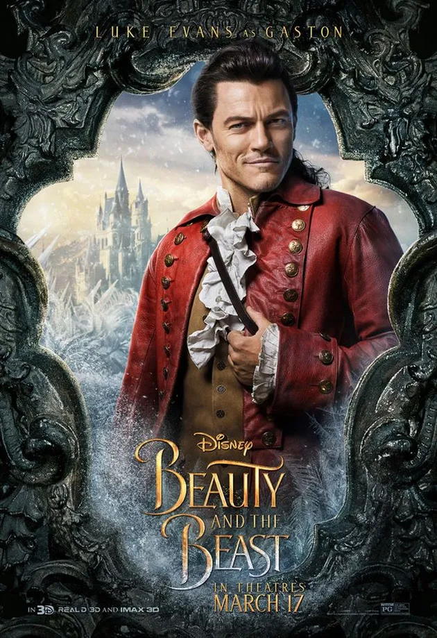 poster karakter beauty and the beast