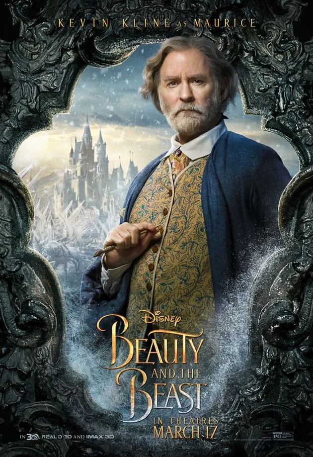 poster karakter beauty and the beast