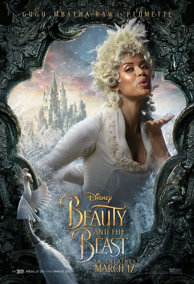 poster karakter beauty and the beast