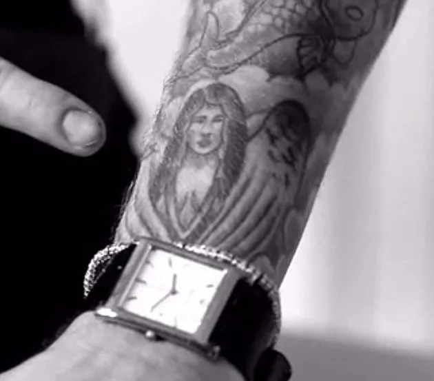 Tato seleb, tato wajah kekasih seleb