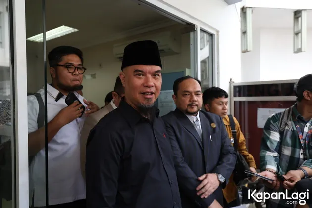 Ahmad Dhani dan Mulan Jameela di KPAI