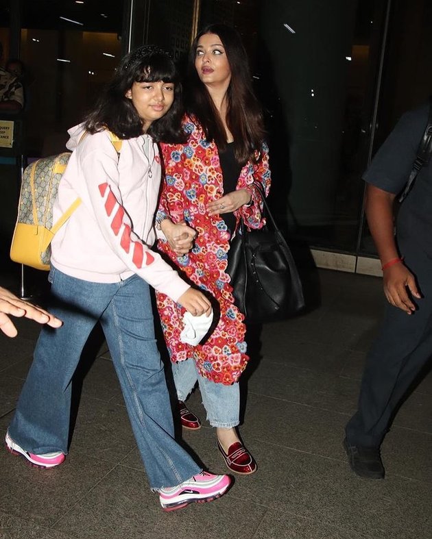 Portrait of Aishwarya Rai Returning from Cannes, Aaradhya Becomes the Center of Attention for Growing Tall