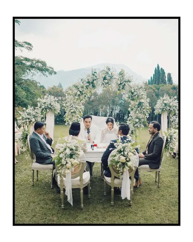 Mikha Tambayong &amp; Ibrahim Risyad &#039;Nikah&#039; Usung Konsep Outdoor