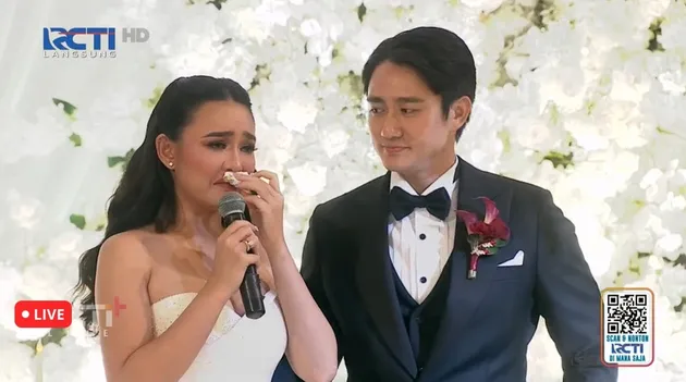 Amanda Manopo Nangis di Resepsi