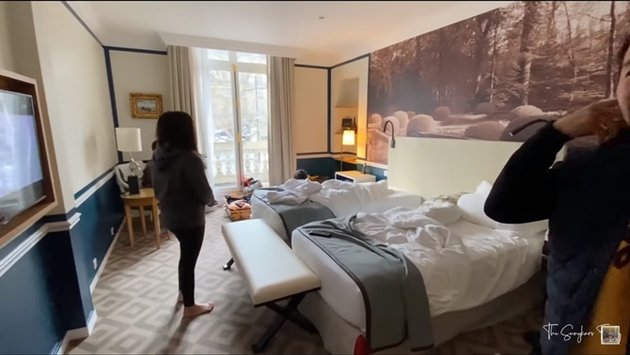 Portrait of Raffi Ahmad's Rented Luxury Apartment in Paris, Full of Maze-like Hallways