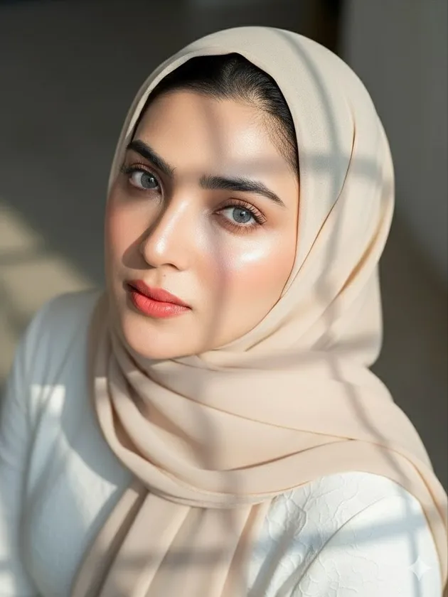 Tanpa Aksesoris Mencolok, Fokus pada Wajah yang Memikat