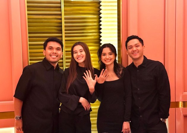 Portrait of Azriel Hermansyah Propose Sarah Menzel Close to Aaliyah Massaid's Engagement, Thariq Halilintar Suggests Getting Married Together