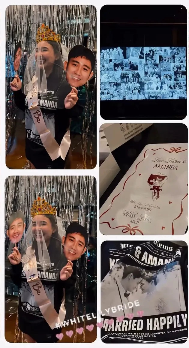 Kaus Bridal Shower Amanda Manopo