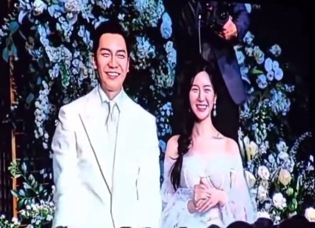 Portrait of Lee Seung Gi and Lee Da In during the Wedding Reception, More Beautiful than Romantic K-Dramas