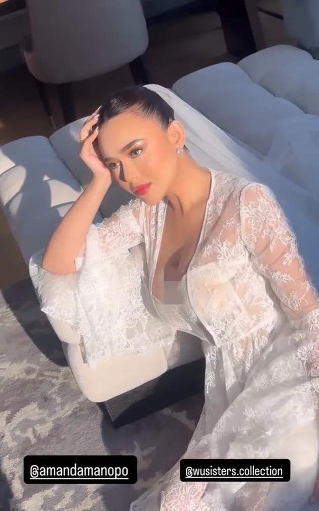 Amanda Manopo pakai wedding rope