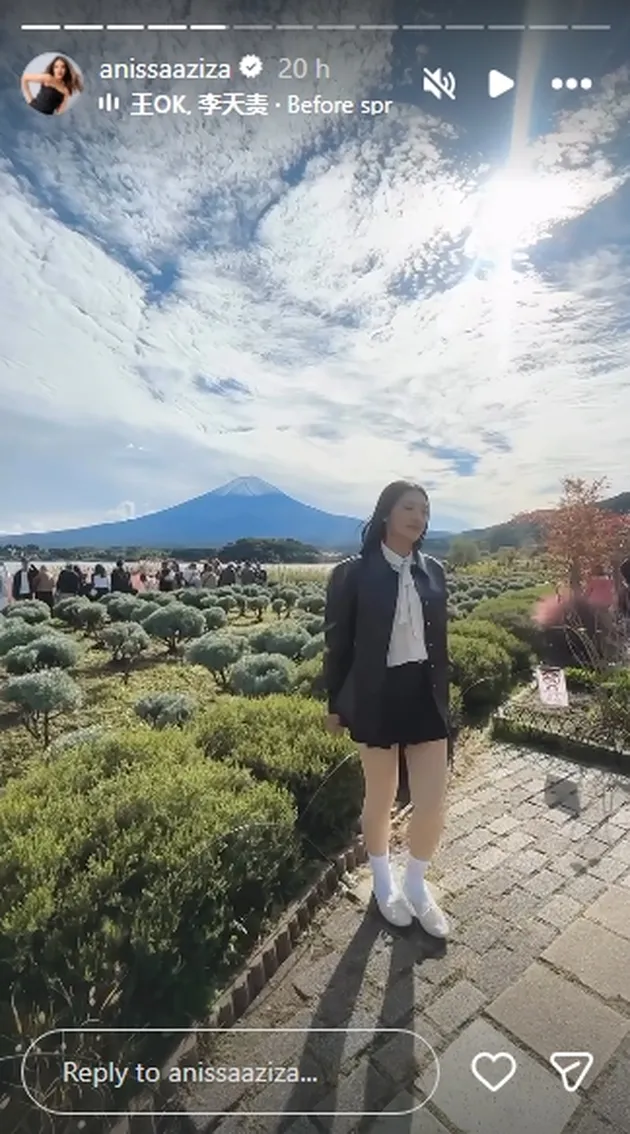 Liburan ke Jepang Jadi Pilihan Anissa Aziza