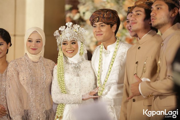 dinda hauw di akad nikah lesti rizky billar
