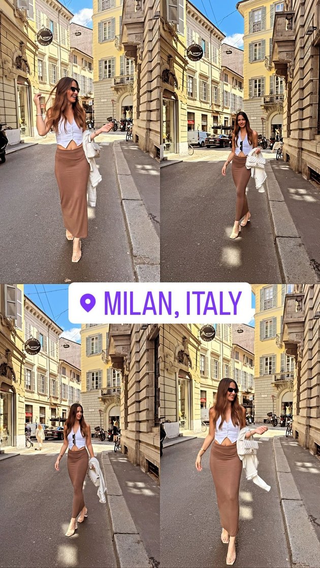 Beautiful Portrait of Nia Ramadhani Suddenly in Milan, Already Fluent in English Until Knowing That Her Mother-in-Law is Angry