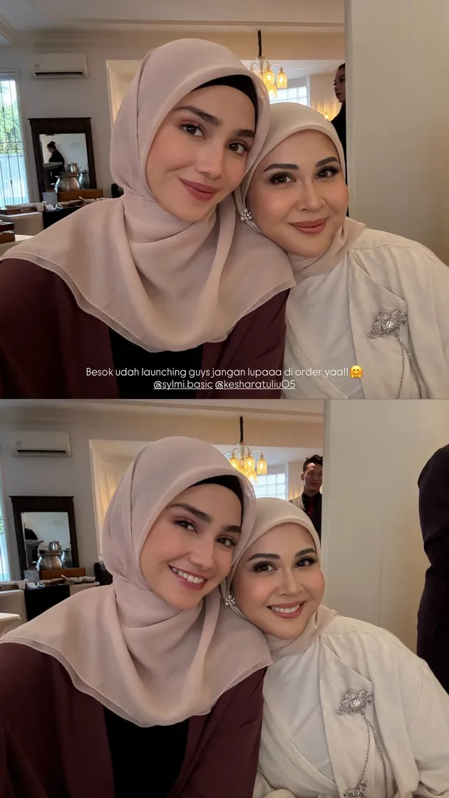 Syifa Hadju di acara Kesha Ratuliu