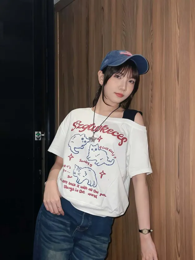 Chantika DA7 tampil penuh gaya.