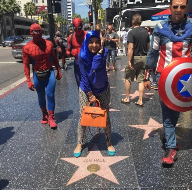 POTRET CYNTHIARA ALONA DI AMERIKA, LIBURAN MEWAH DARI SF 