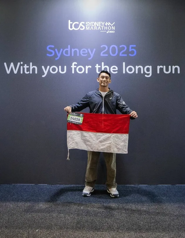Daffa Wardhana Marini Zumarnis Sydney Marathon
