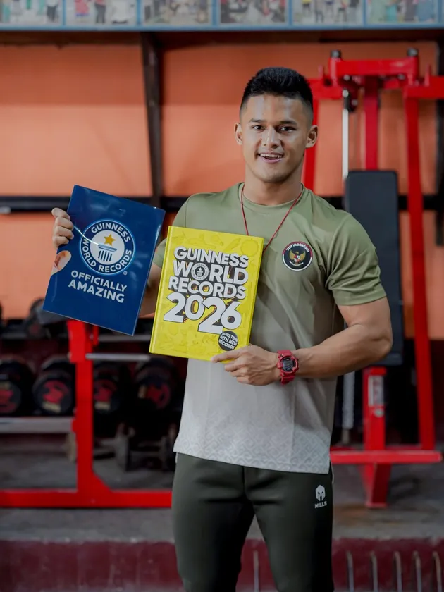 Rizki Juniansyah pernah pecahkan rekor dunia