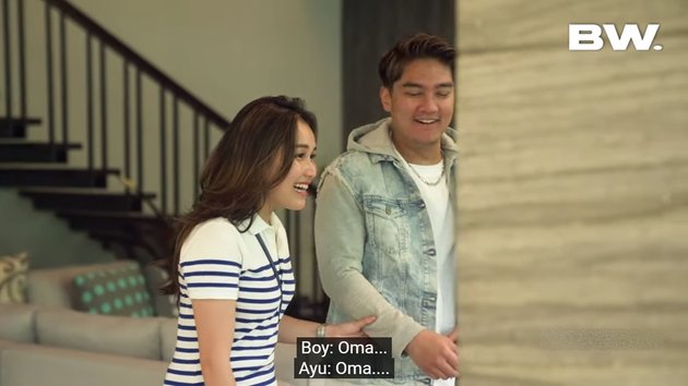 Snapshot of the Moment Ayu Ting Ting is Afraid to Meet Oma Lazuardi, Seeking Refuge with Boy William - Mistaken for a Display