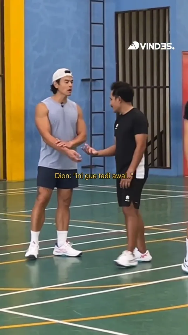 Dion Wiyoko dan Tanta Ginting persiapan Bahkan Voli 3