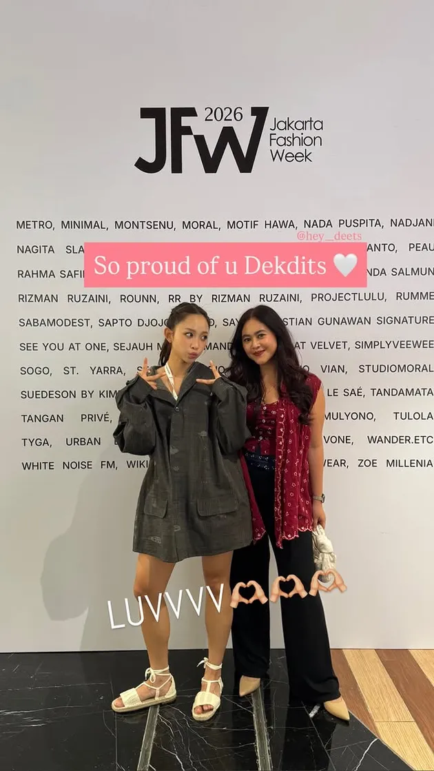 Dita Karang dapat dukungan Tampil di JFW 2025