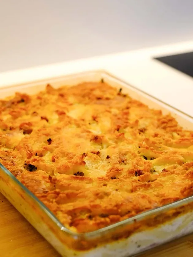 Donna Agnesia masak macaroni