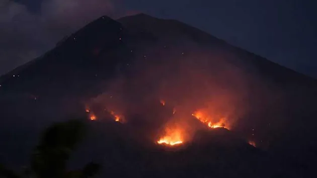 gunung agung, erupsi gunung agung