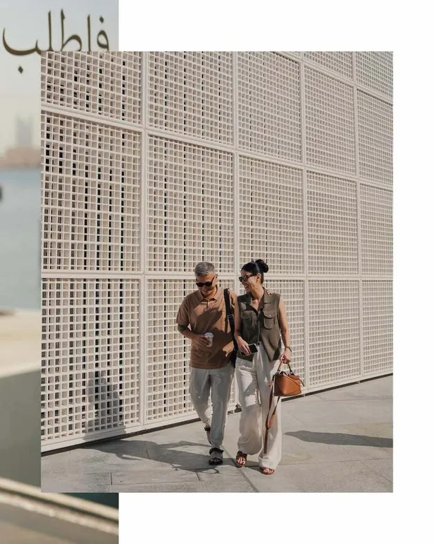 Gading Marten berkunjung ke Museum Louvre Abu Dhabi