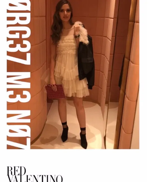 Nia Ramadhani - Red Valentino