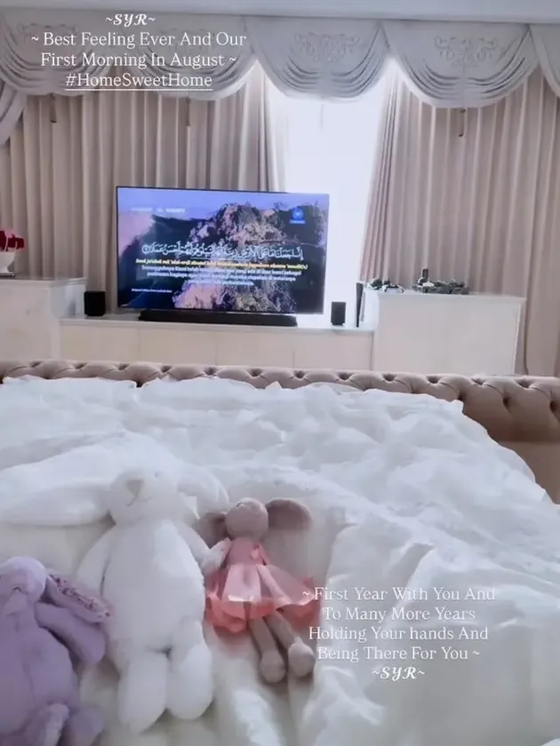 kamar utama Rumah Syahrini 