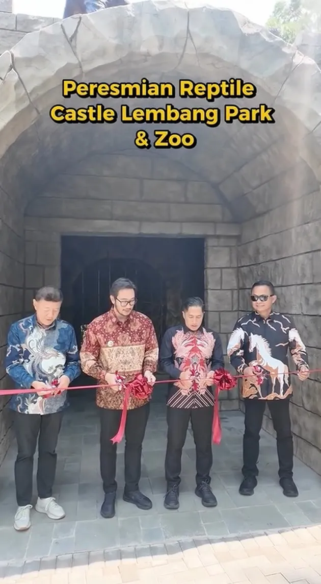 Ikut Resmikan Area Baru Lembang Park